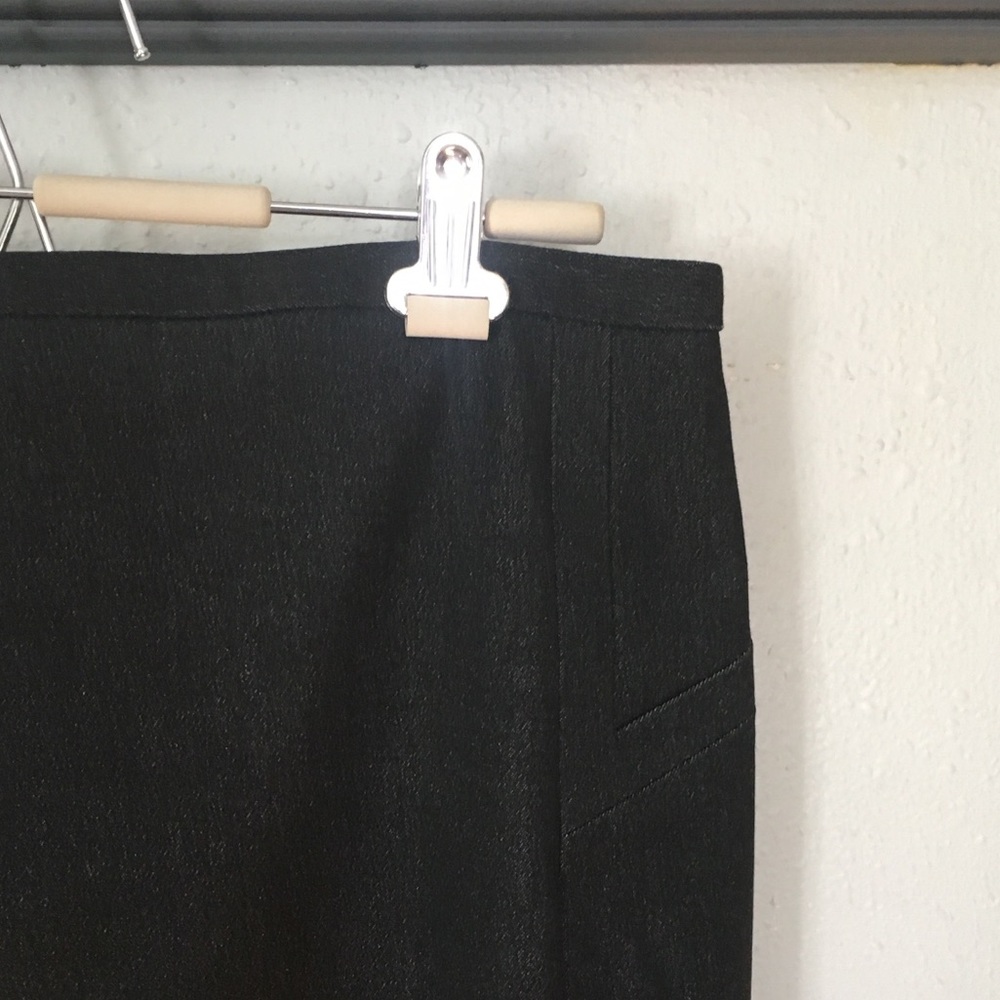 Express Dark Gray Pencil Skirt